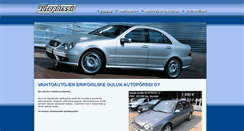 Desktop Screenshot of oulunautoporssi.fi